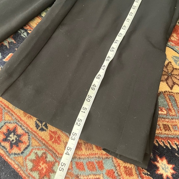 NWT Anthropologie Maeve tuxedo jumpsuit pinafore wide leg deep v 8 - Picture 7 of 10